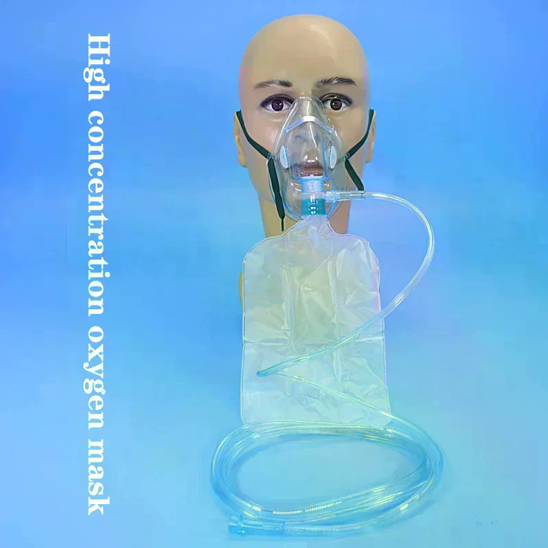 Oxygen Mask Non-Rebreather - الكبار/الطفل قناع الوجه الأكسجين عالي التركيز