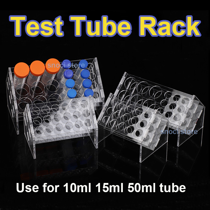 Centrifuge Tube Rack - حامل أنابيب اختبار أكريليك مائل بـ