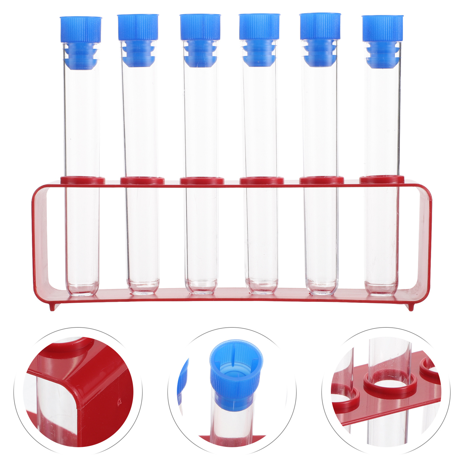 Centrifuge Tube Rack - مجموعة واحدة من أنابيب الاختبار الزجاجية