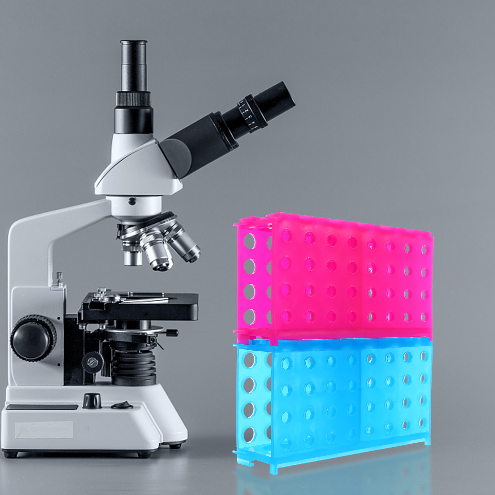 Centrifuge Tube Rack - رفان بلاستيكيان سميكان عالي الجودة لأنابيب