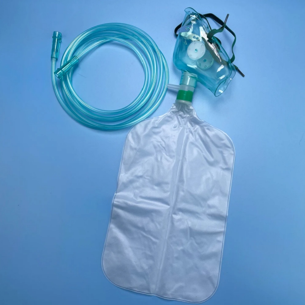 Oxygen Mask Non-Rebreather - 1 قطعة قناع الوجه الأكسجين عالي