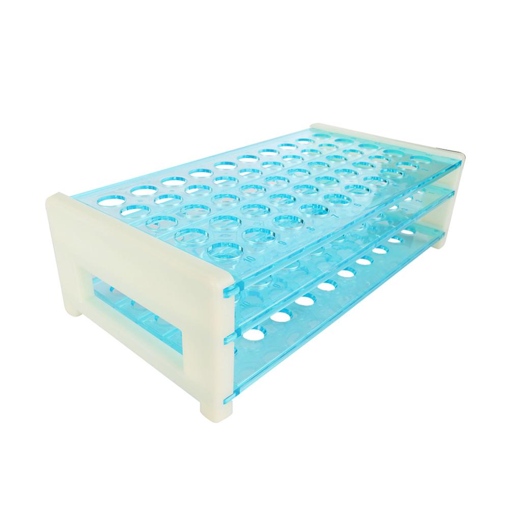 Centrifuge Tube Rack - البلاستيك 50 ثقوب 13 مللي متر