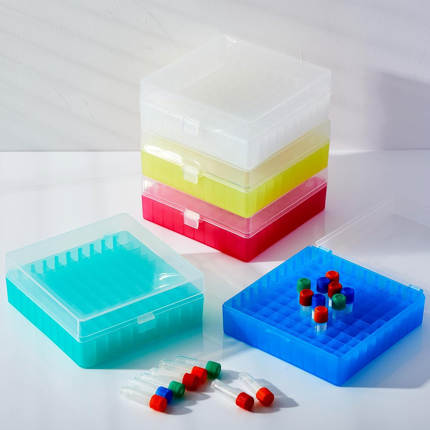 Centrifuge Tube Rack - صندوق تخزين مبرد لأنابيب الطرد المركزي