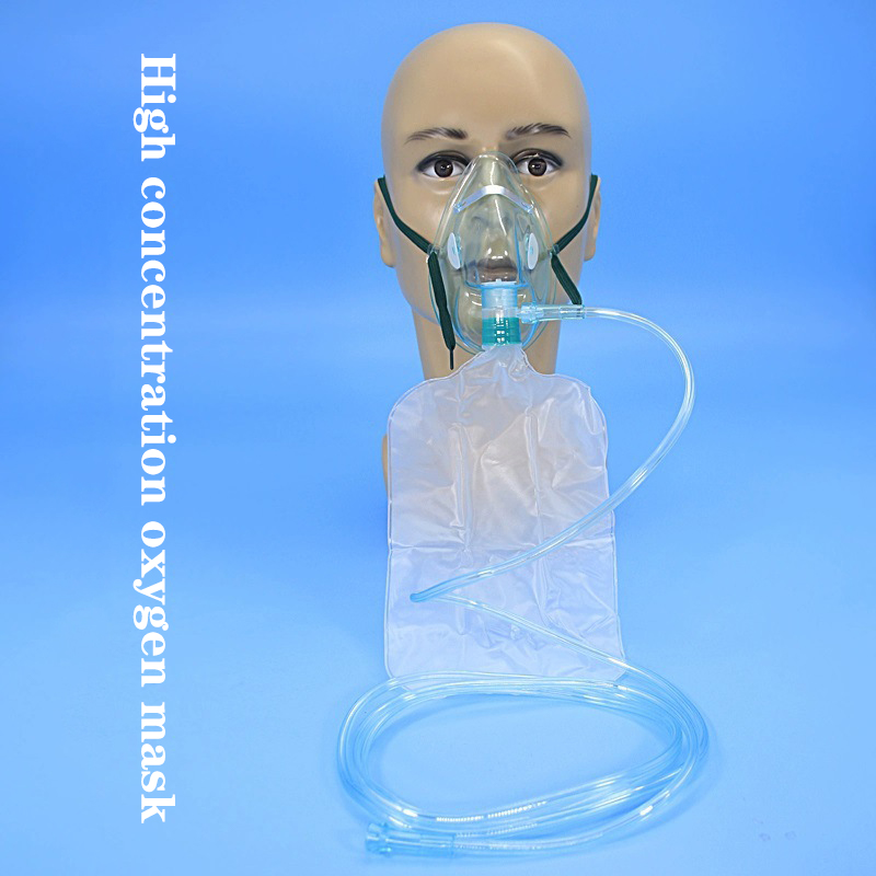 Oxygen Mask Non-Rebreather - 1 قطعة قناع الوجه الأكسجين عالي