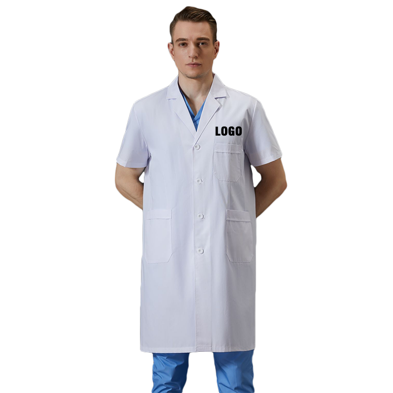 Medical Lab Logo - معاطف مختبر مخصصة للجنسين للرجال جودة