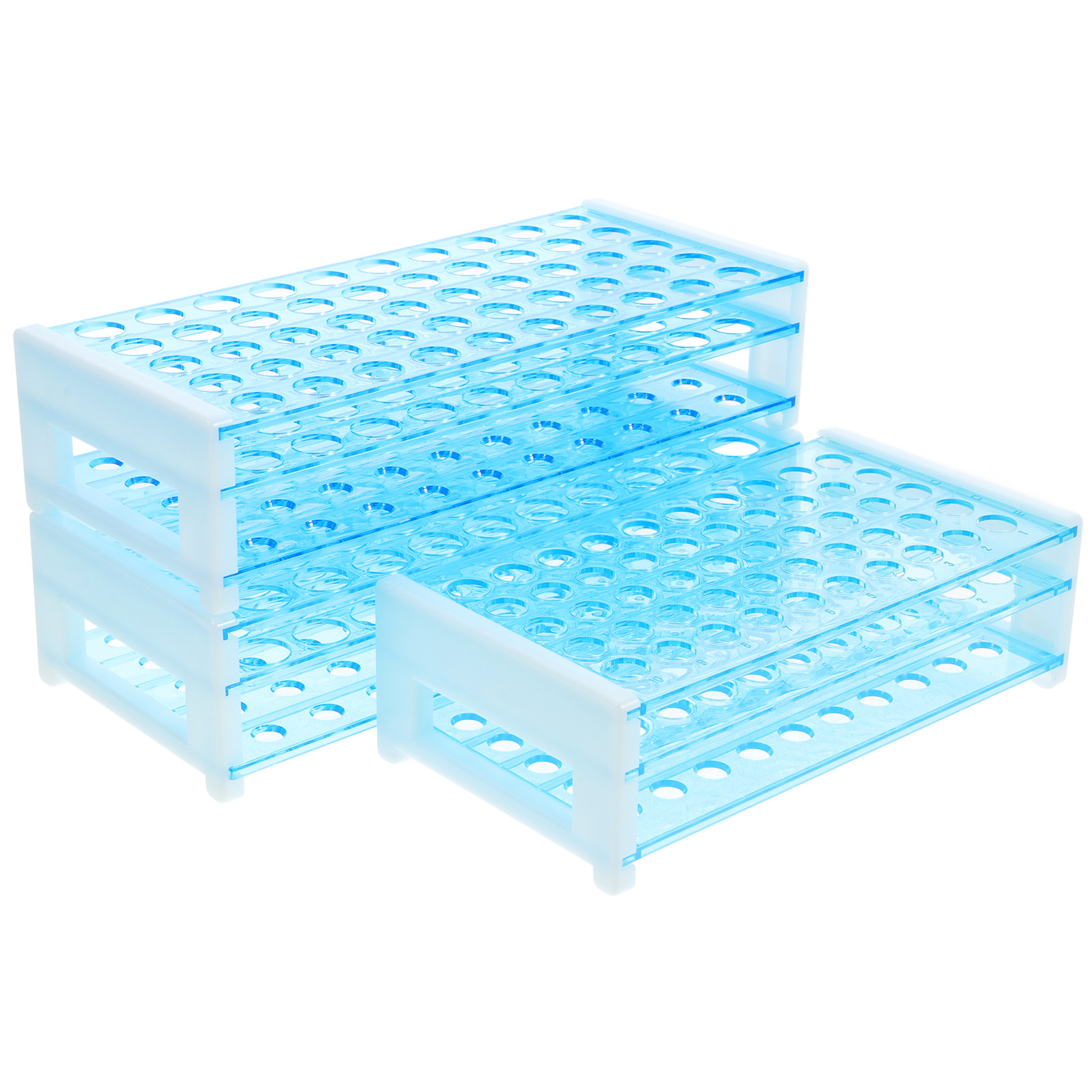 Centrifuge Tube Rack - 3 قطع من حوامل أنابيب الاختبار،