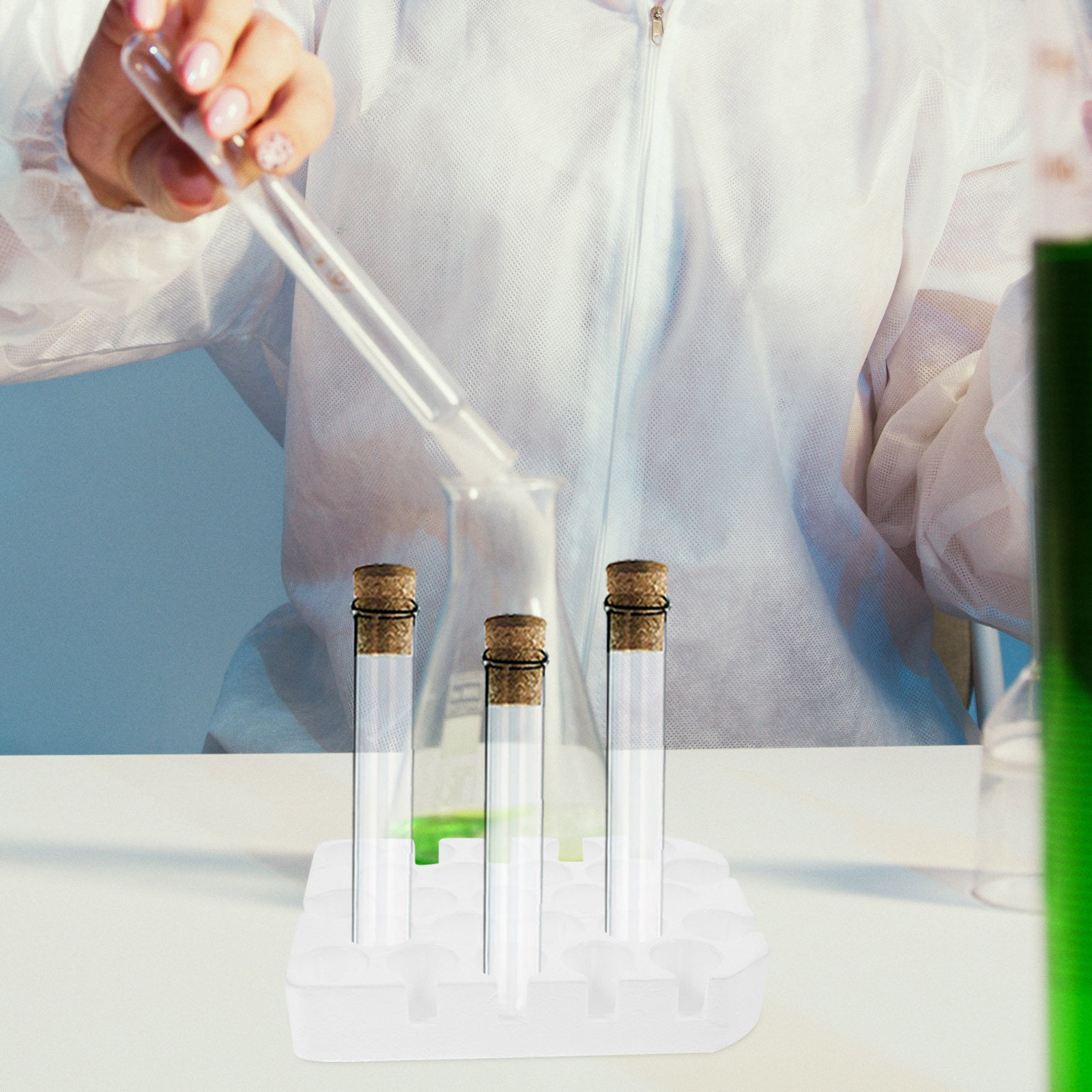 حامل أنابيب اختبار متعدد الأغر - مراجعة Centrifuge Tube Rack وسعره