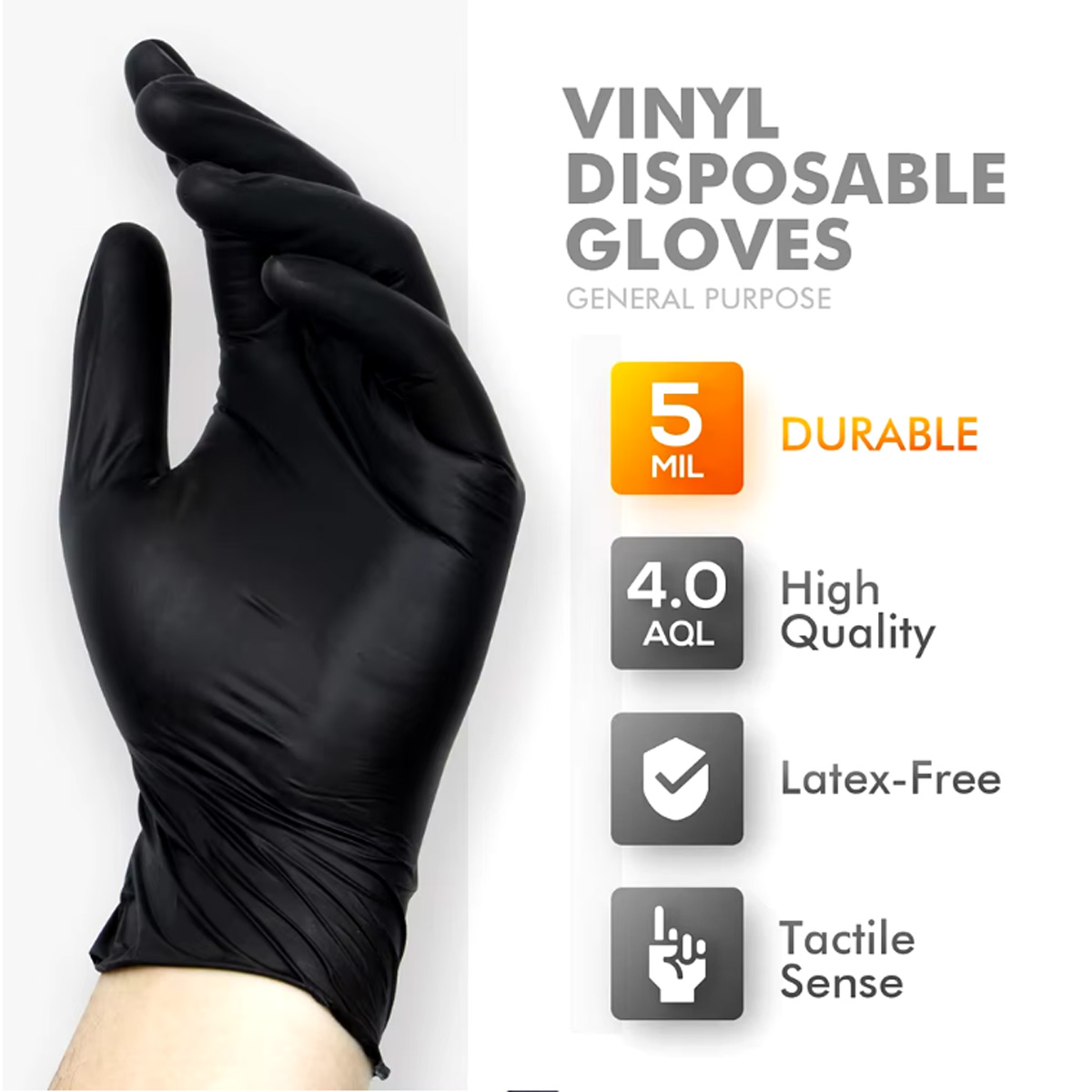 10/20/50/100 قطعة قفازات يمكن  - مراجعة Disposable Gloves Nitrile وسعره