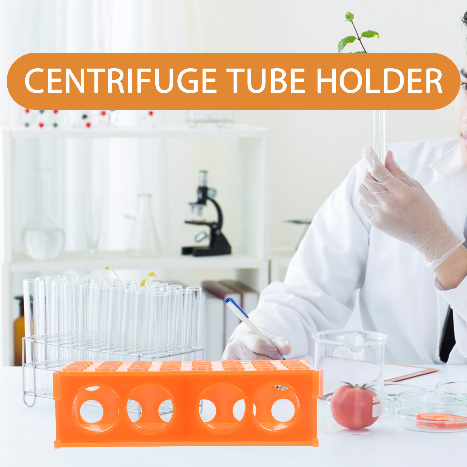 رفان بلاستيكيان سميكان عالي ال - مراجعة Centrifuge Tube Rack وسعره