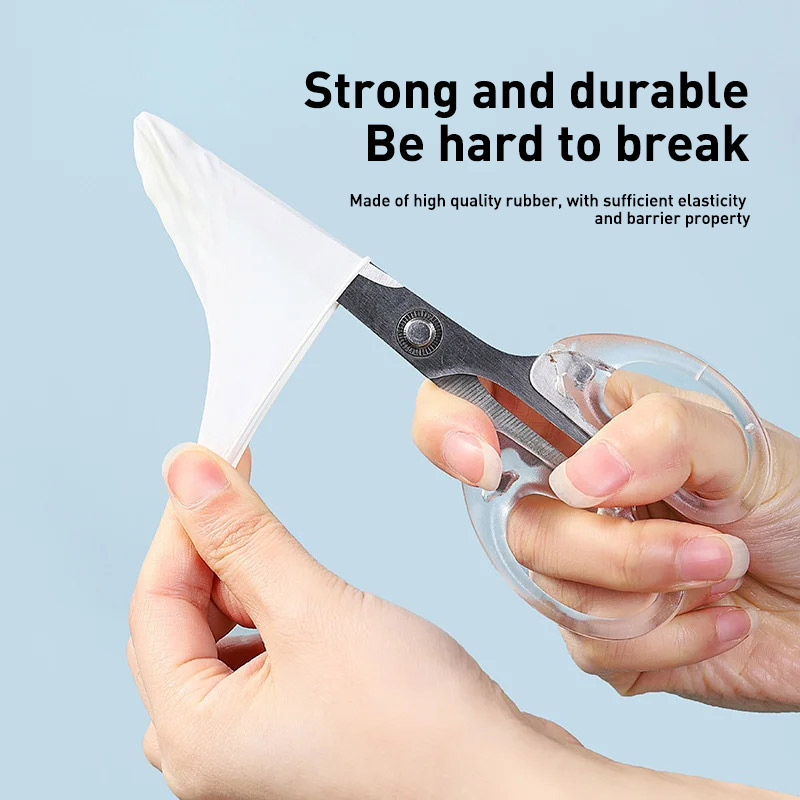 HENGPIN 70/300 قطعة قفاز حامي  - مراجعة Disposable Gloves Nitrile وسعره