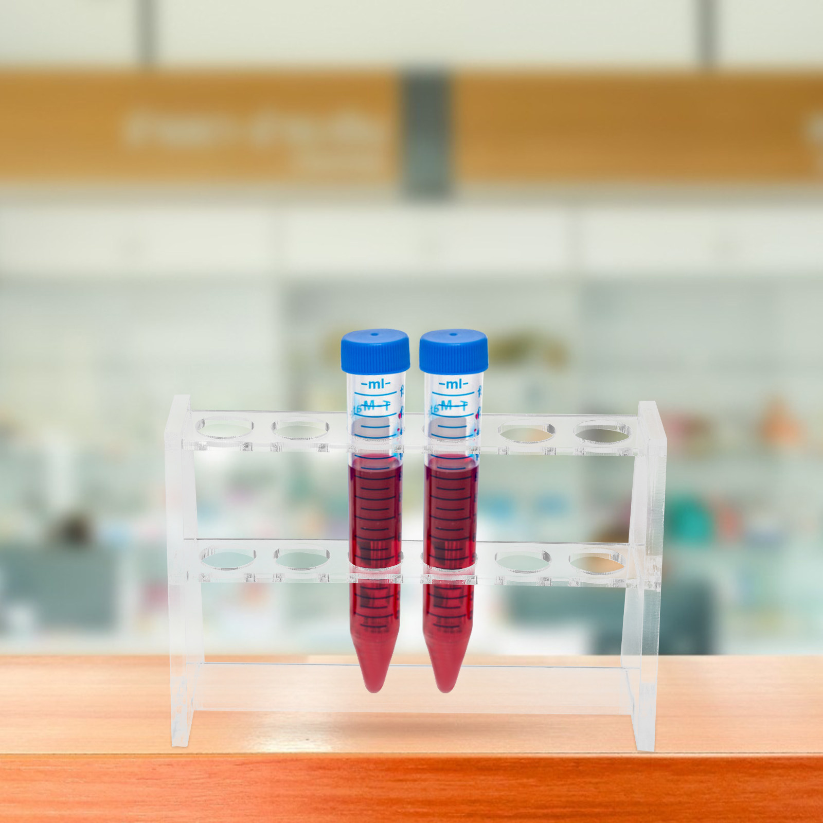 حامل أنابيب اختبار أكريليك شفا - مراجعة Centrifuge Tube Rack وسعره