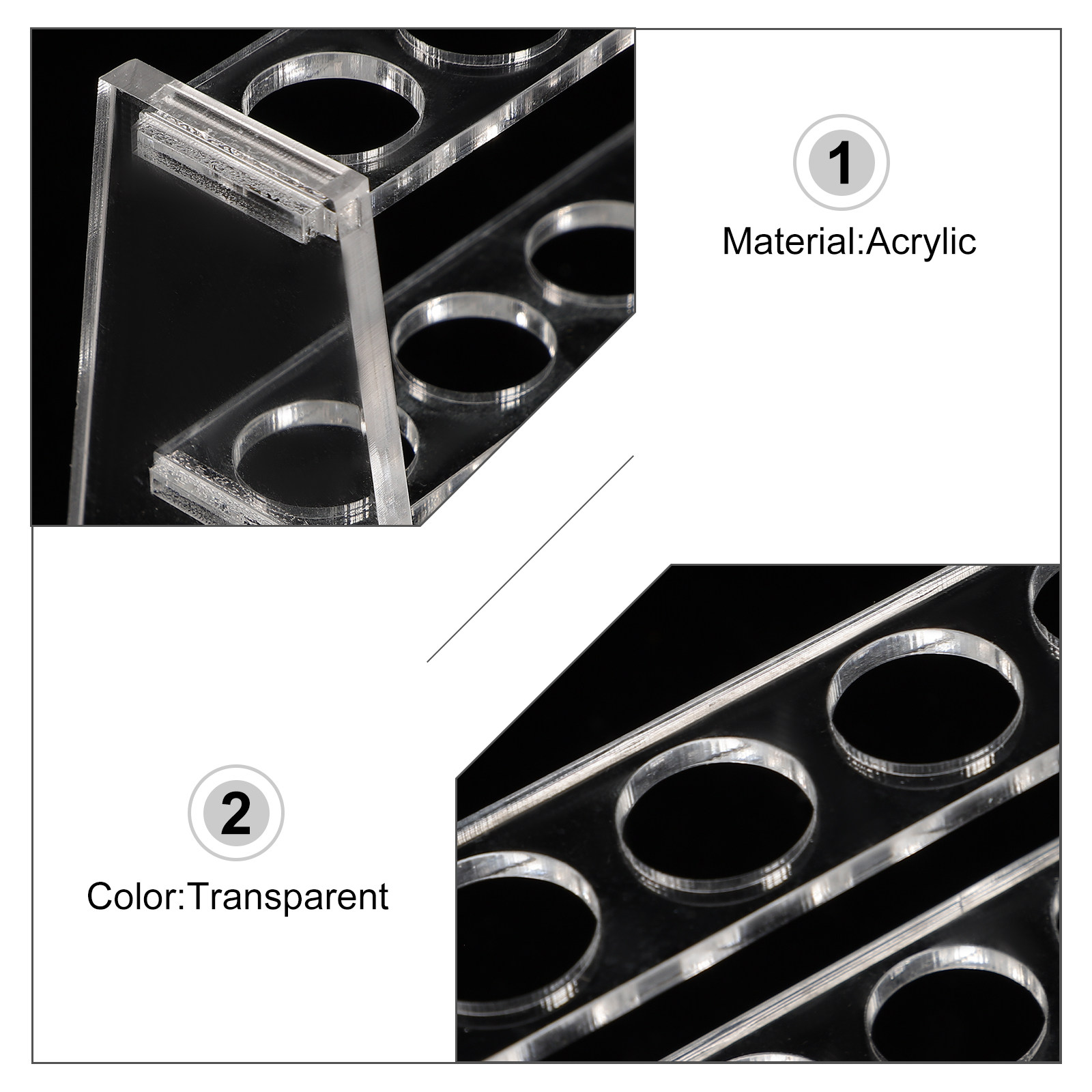 حامل أنابيب اختبار أكريليك شفا - مراجعة Centrifuge Tube Rack وسعره