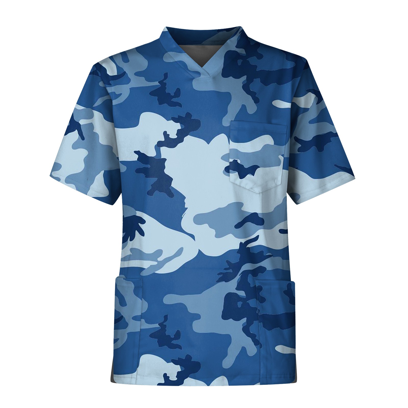 زي تمويه للرجال مطبوع زي ممرضة - مراجعة Medical Lab Uniform وسعره