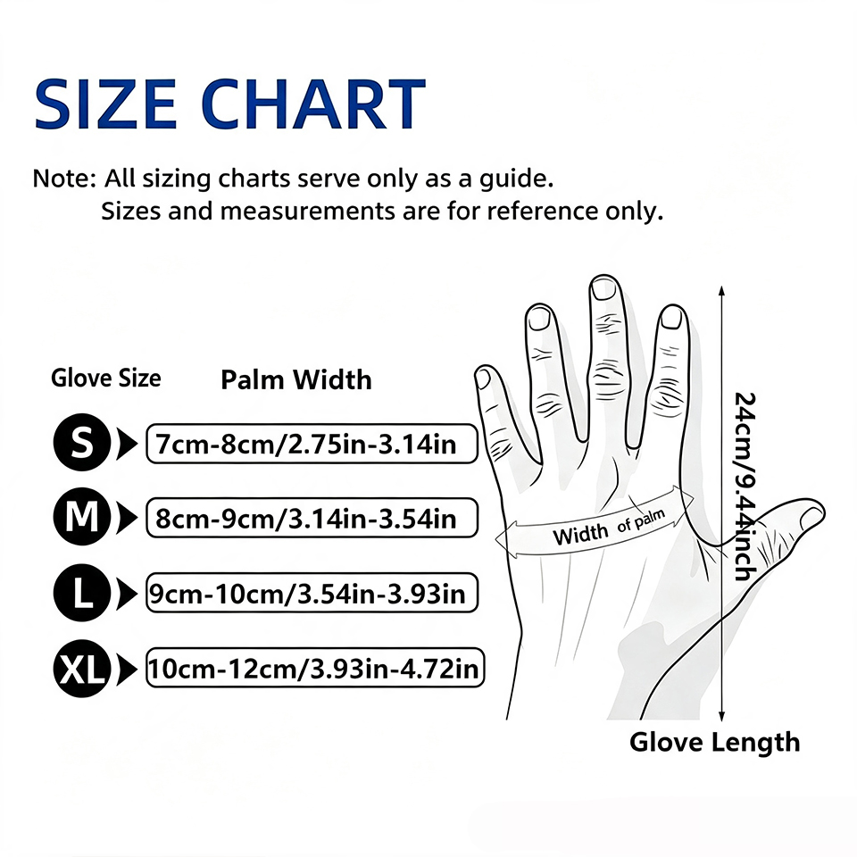 100 قطعة/صندوق قفازات نيتريل س - مراجعة Disposable Gloves Nitrile وسعره