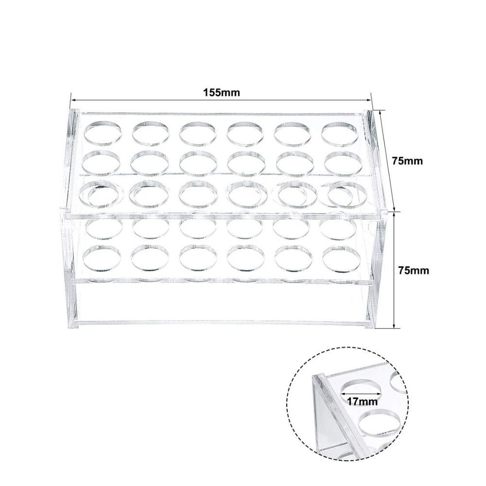 حامل أنابيب اختبار أكريليك جدي - مراجعة Centrifuge Tube Rack وسعره
