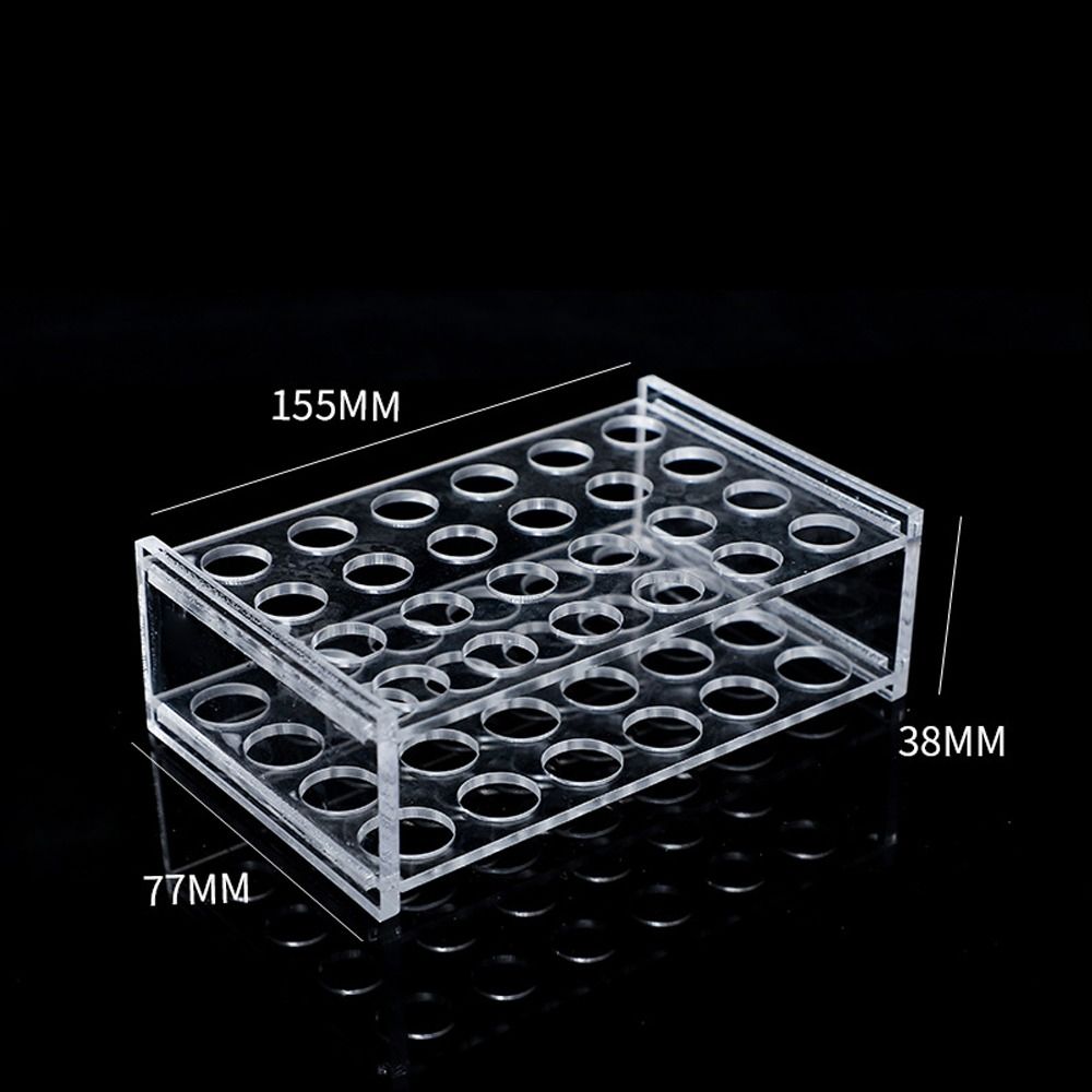 حامل أنابيب اختبار أكريليك متي - مراجعة Centrifuge Tube Rack وسعره