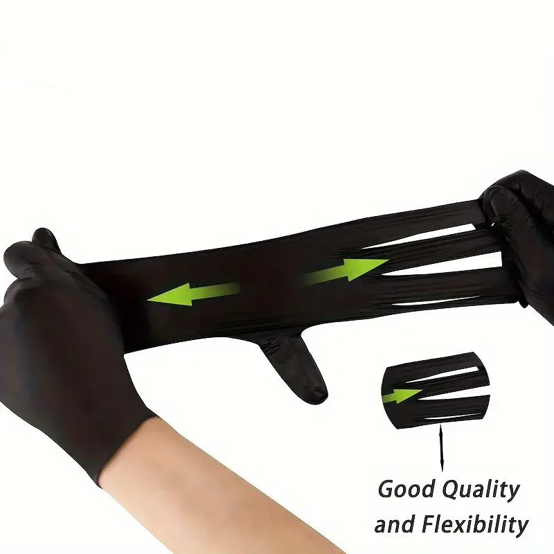 20/50/100 قطعة قفازات النتريل  - مراجعة Disposable Gloves Nitrile وسعره