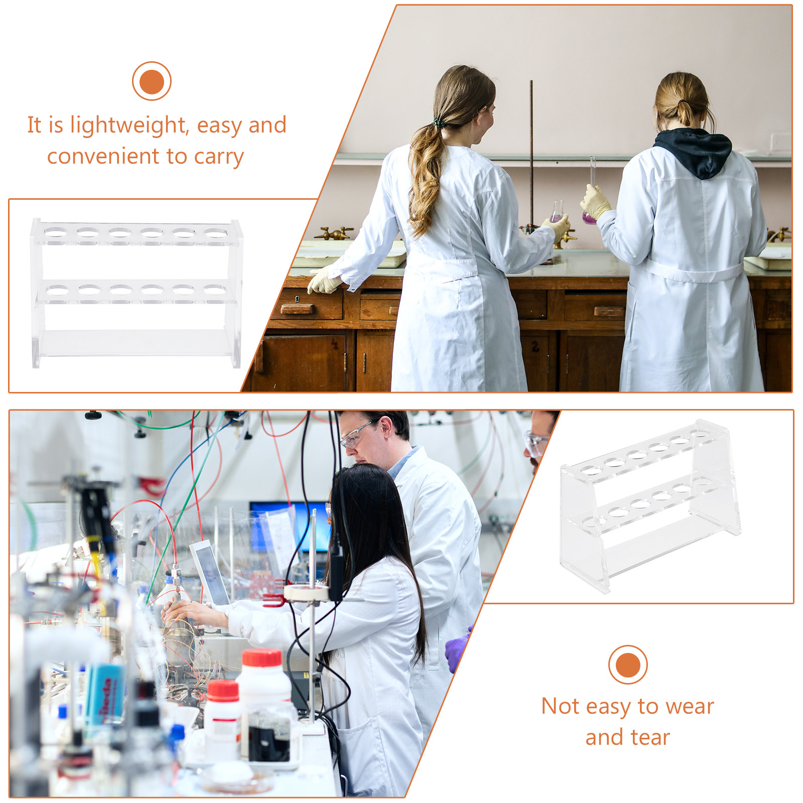 حامل أنابيب اختبار أكريليك بـ  - مراجعة Centrifuge Tube Rack وسعره