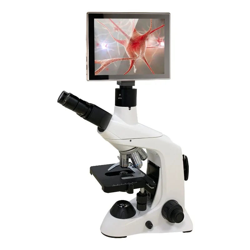 مجهر بيولوجي طبي جديد من الفول - مراجعة Medical Lab Microscope وسعره