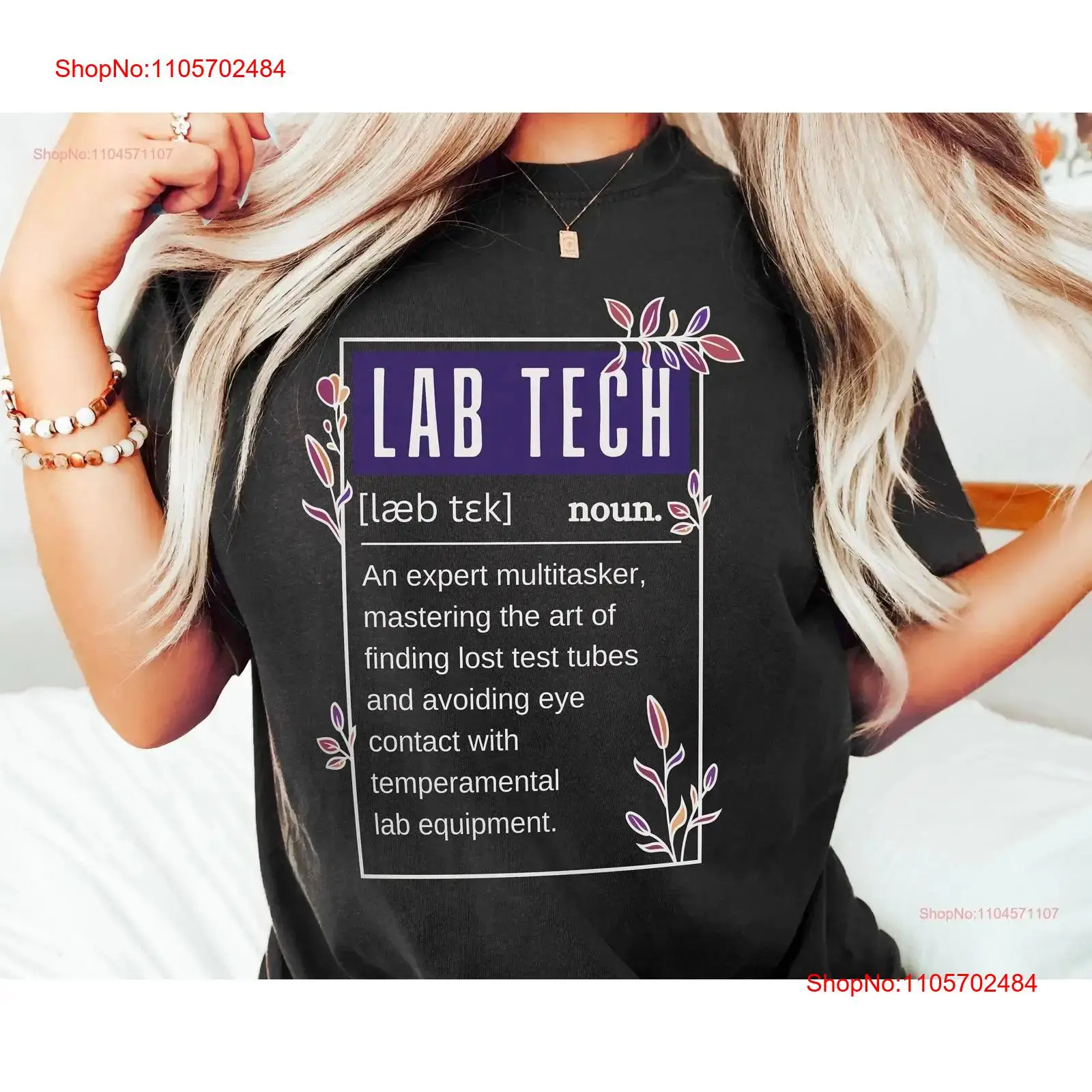 تي شيرت مضحك لفني المختبر، فني - مراجعة Medical Lab Technician وسعره