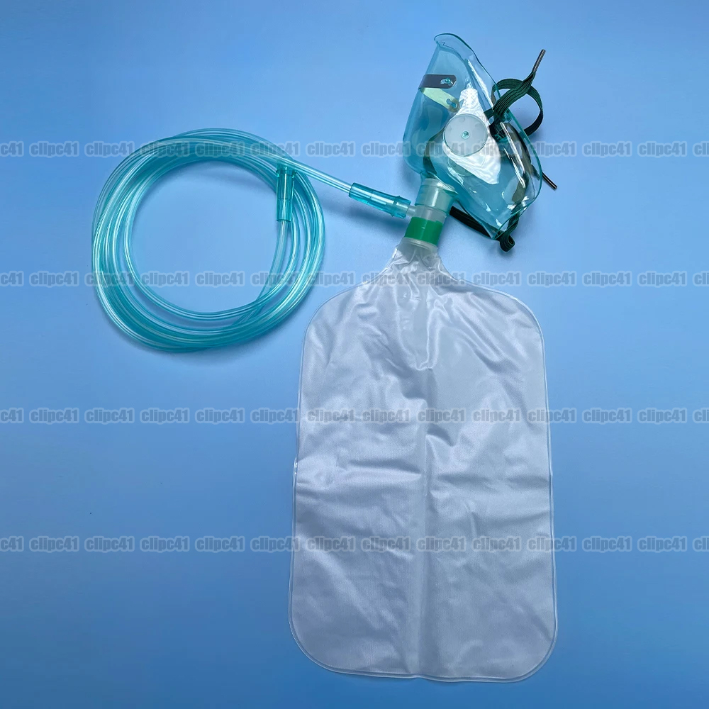 1-10 قطع من أقنعة الأكسجين عال - مراجعة Oxygen Mask Non-Rebreather وسعره