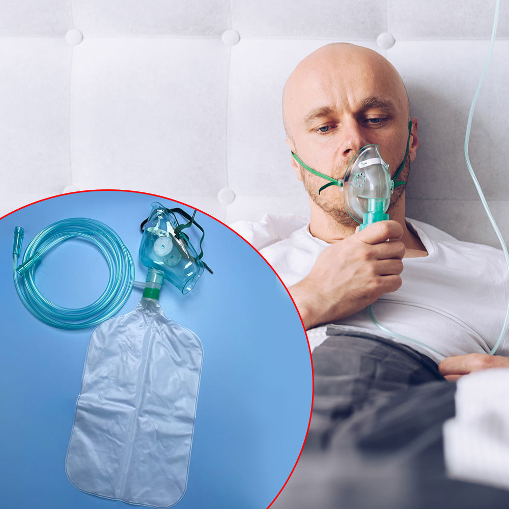 1-10 قطع من أقنعة الأكسجين عال - مراجعة Oxygen Mask Non-Rebreather وسعره