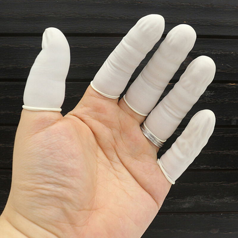 قفازات مطاطية مضادة للساكنة لل - مراجعة Disposable Gloves Nitrile وسعره