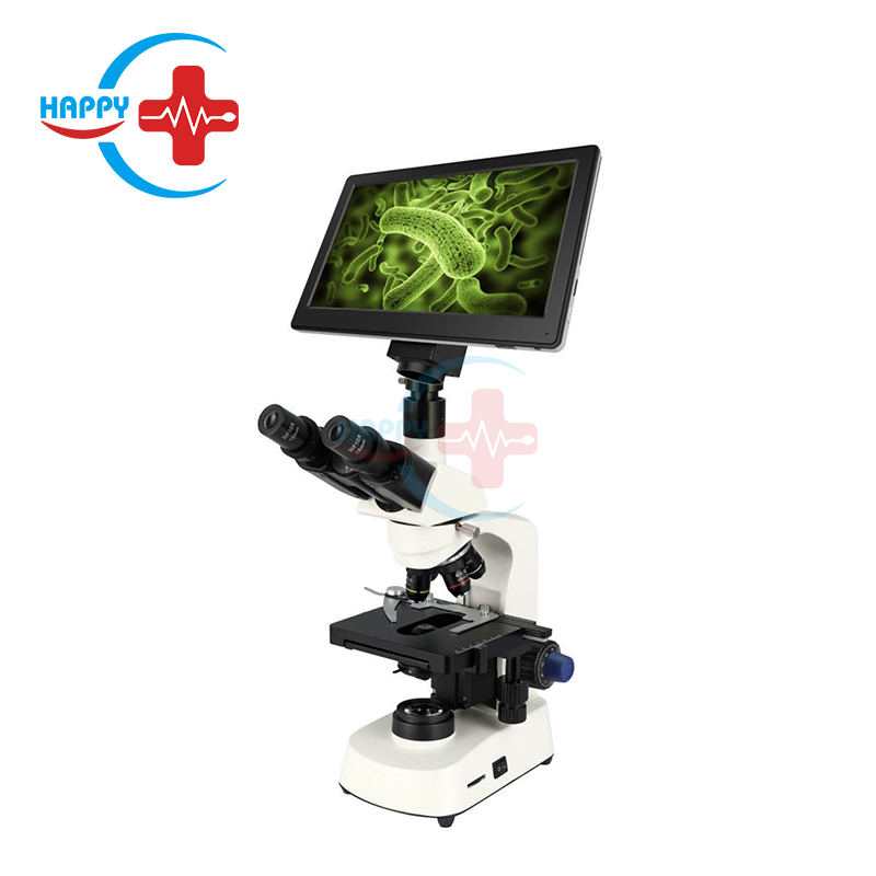 HC-B079A مجهر كهربائي رخيص الث - مراجعة Medical Lab Microscope وسعره